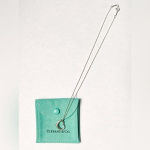 Tiffany & Co. Elsa Peretti open heart pendant, sterling silver
